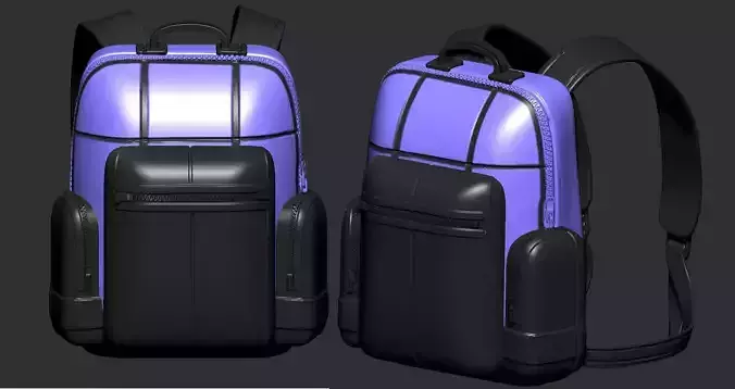 backpack sculpt 3d printable  3D model