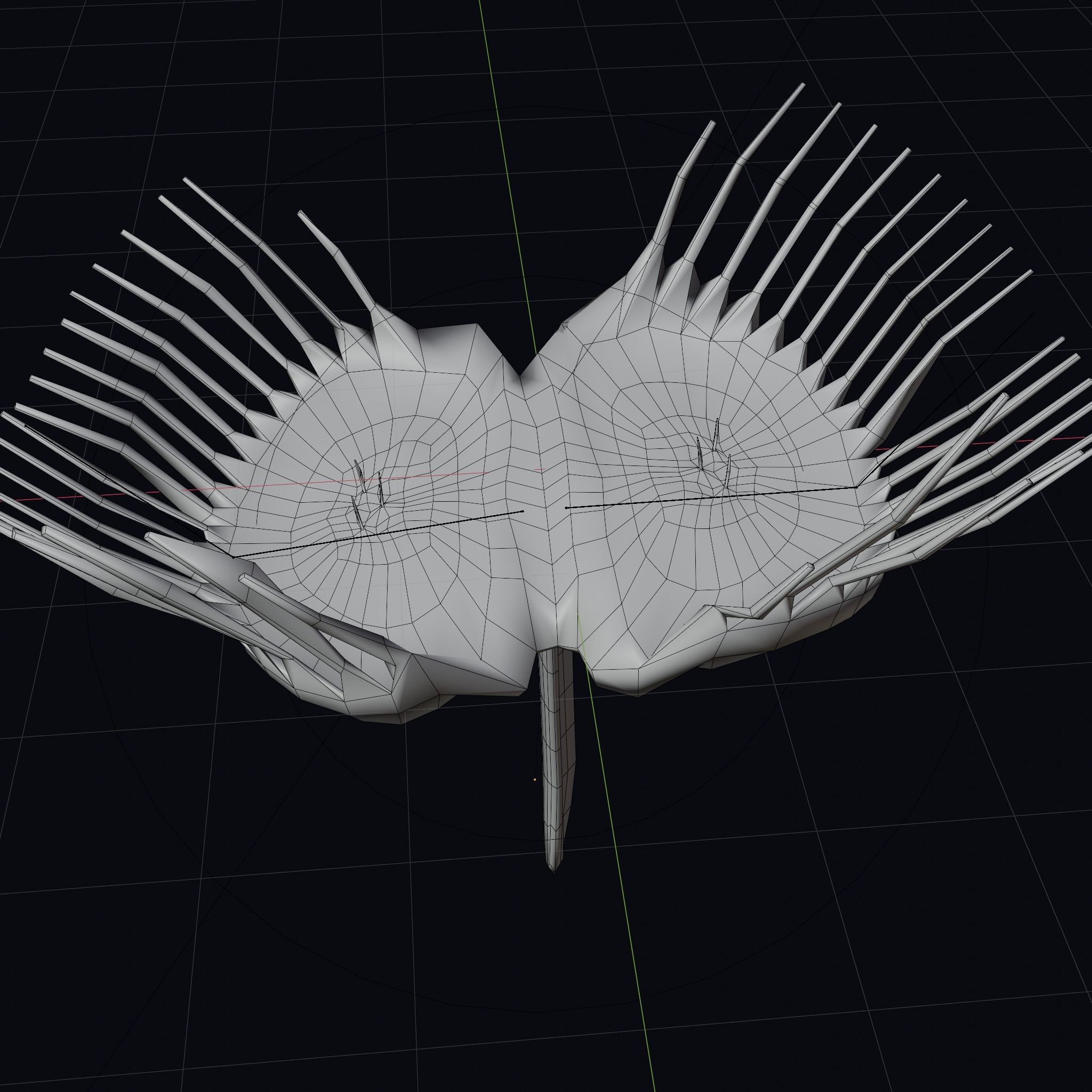 Venus Fly-Trap Rigged Low-poly 3D model_21