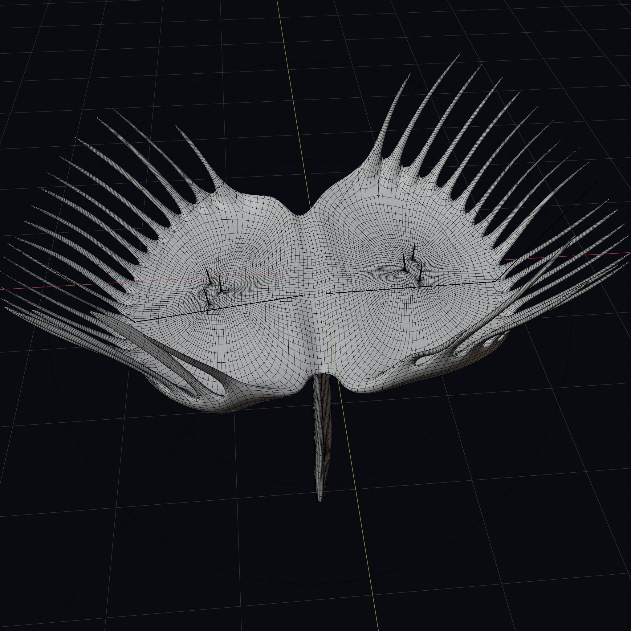 Venus Fly-Trap Rigged Low-poly 3D model_20