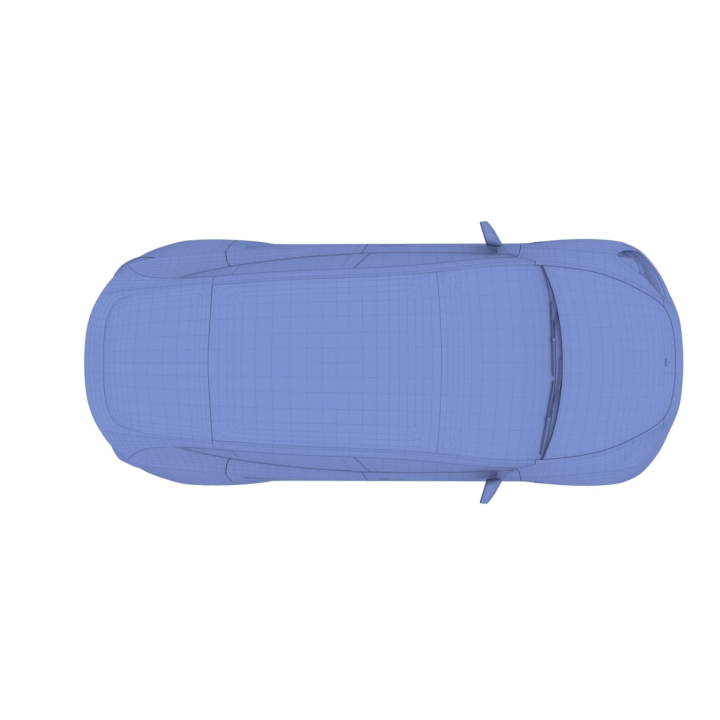 Tesla Model Y AWD Black with chassis 3D model_35