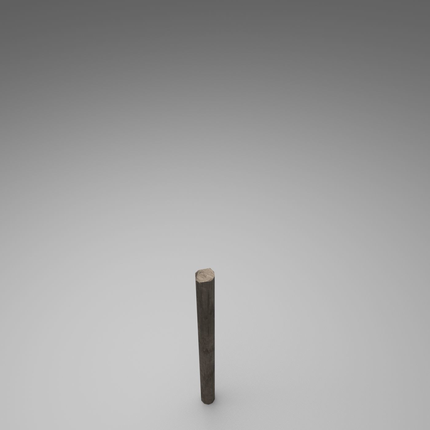 Set electric poles whole and broken Low-poly 3D model_52