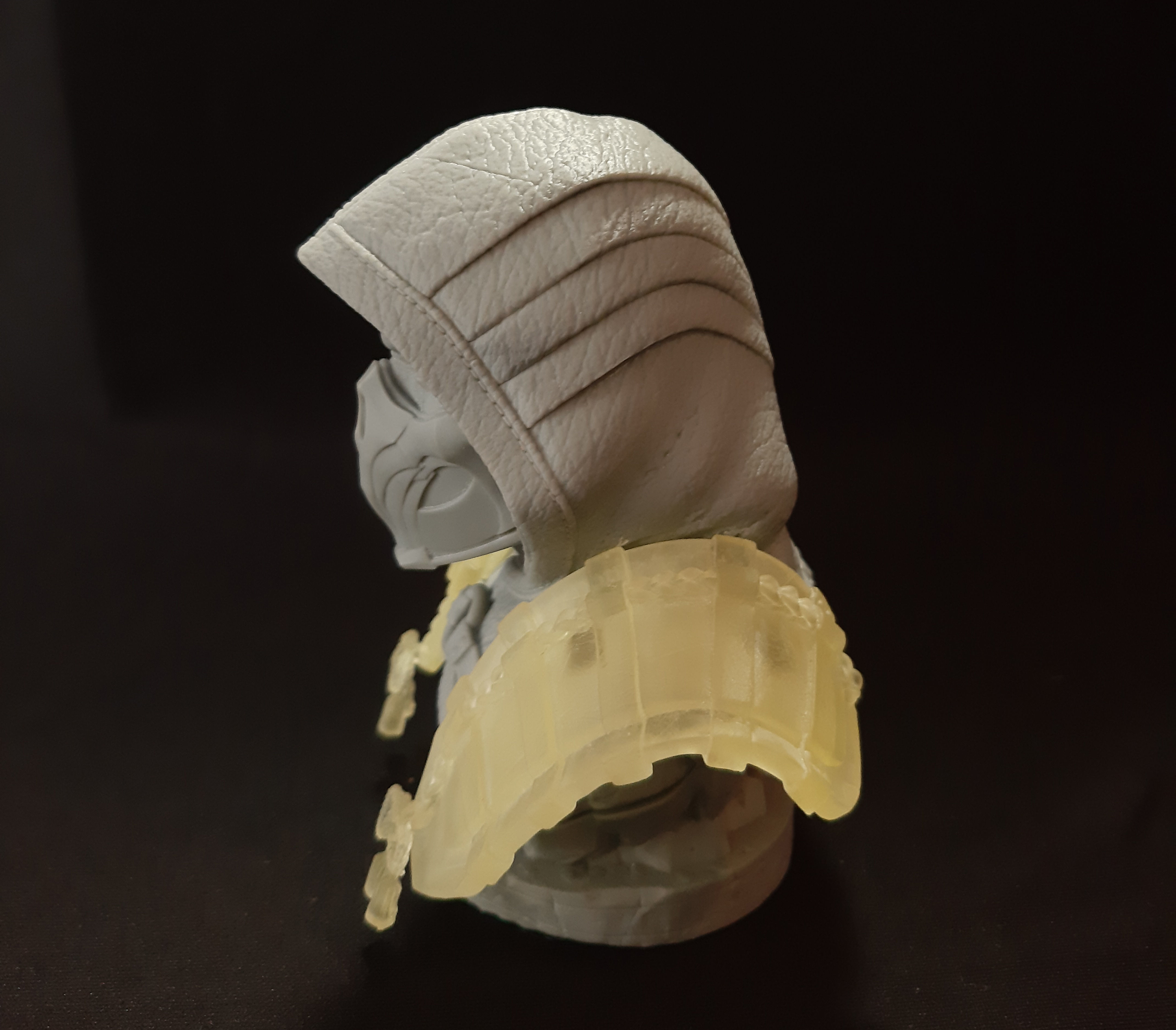 Stl Scorpion Bust Mortal Kombat 11 3D print model_8