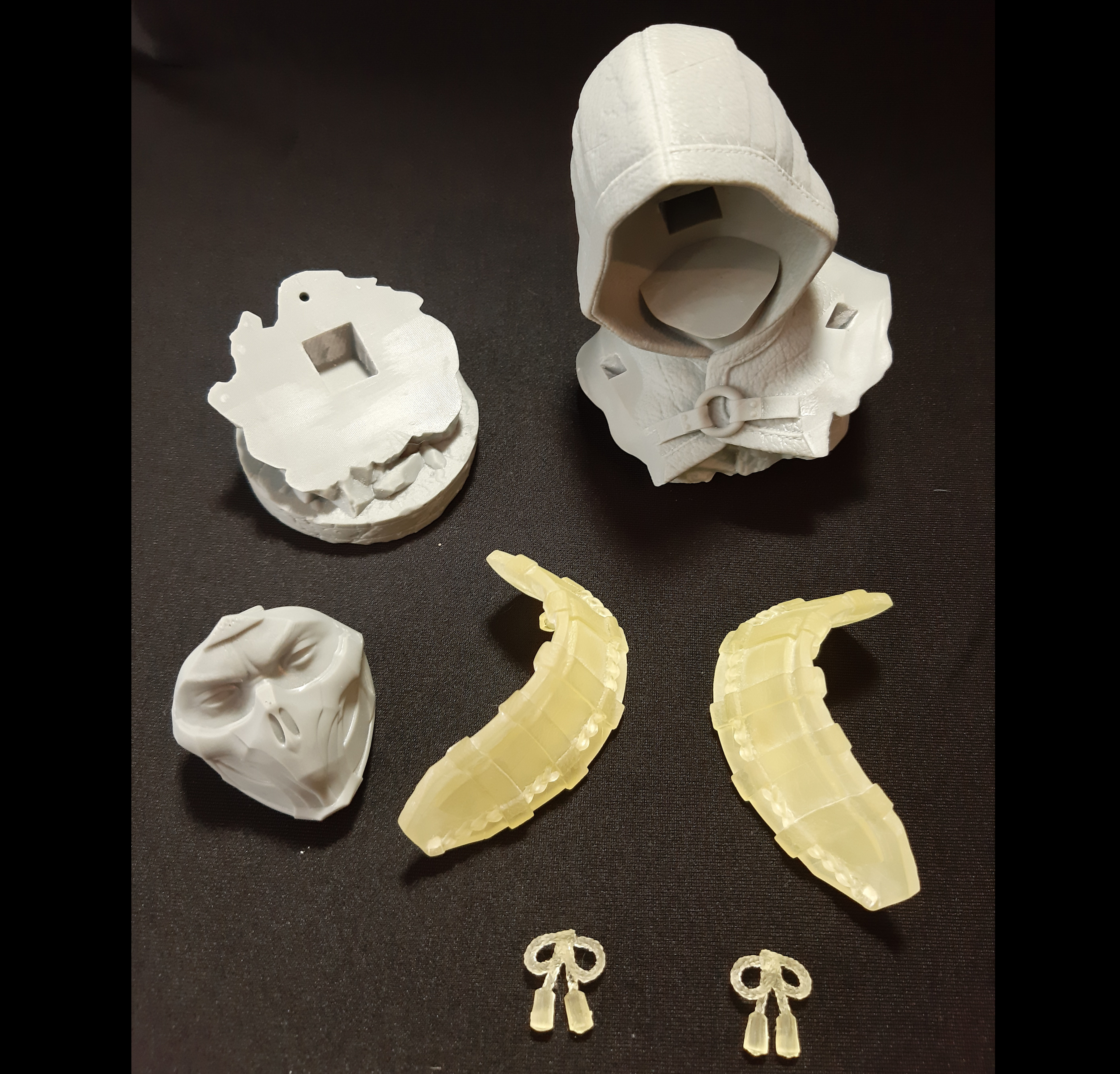 Stl Scorpion Bust Mortal Kombat 11 3D print model_11