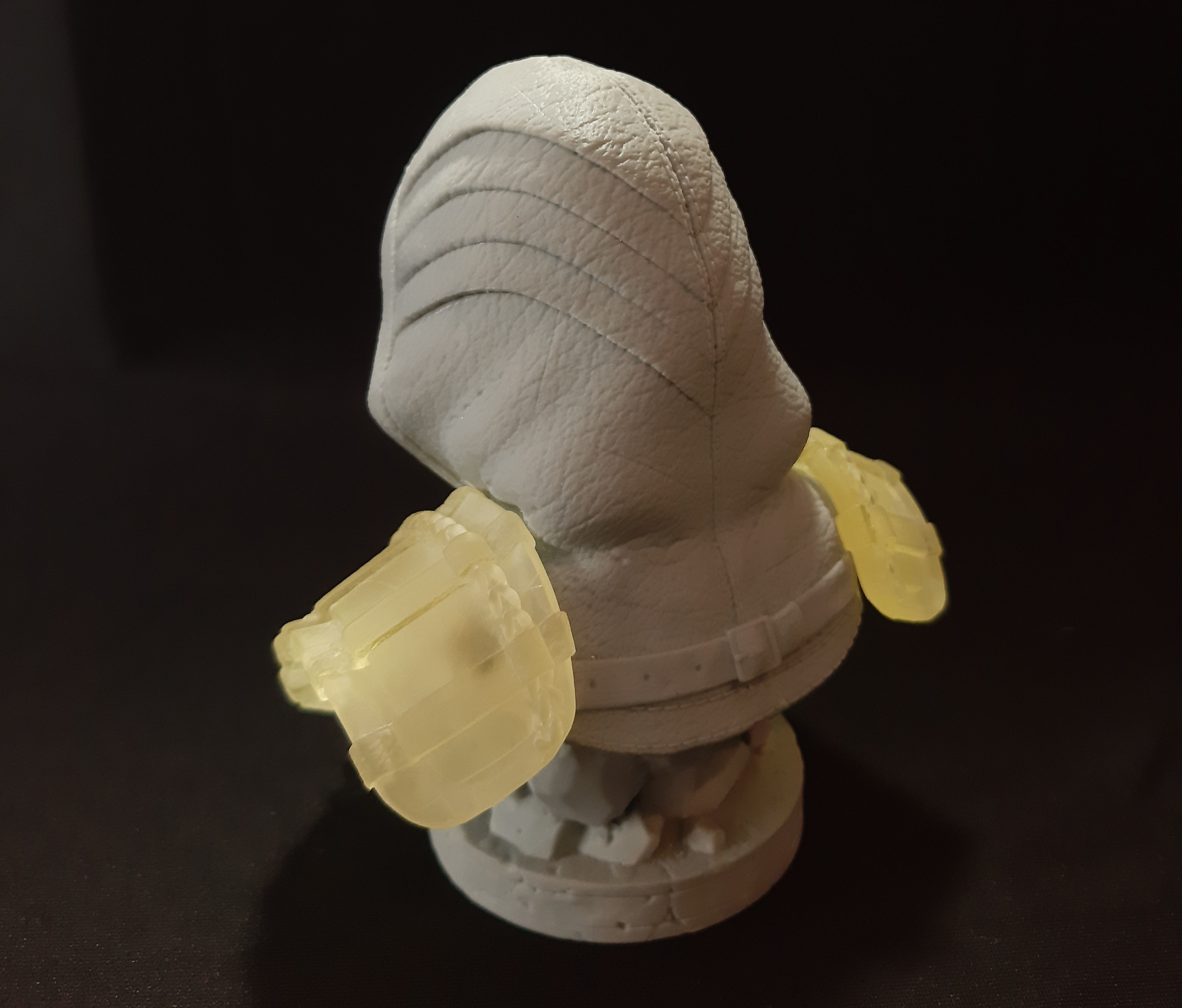 Stl Scorpion Bust Mortal Kombat 11 3D print model_9