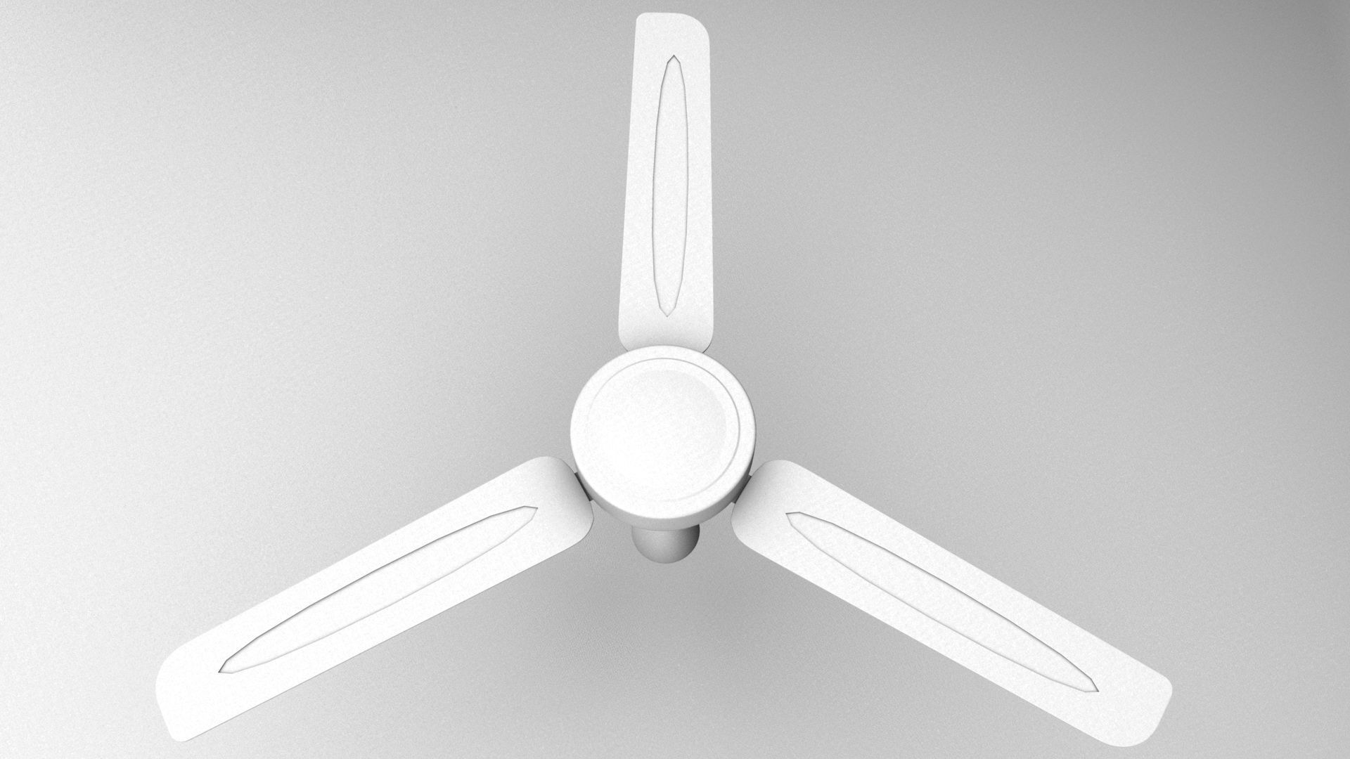 CEILING FAN 3D MODEL Low-poly 3D model_1