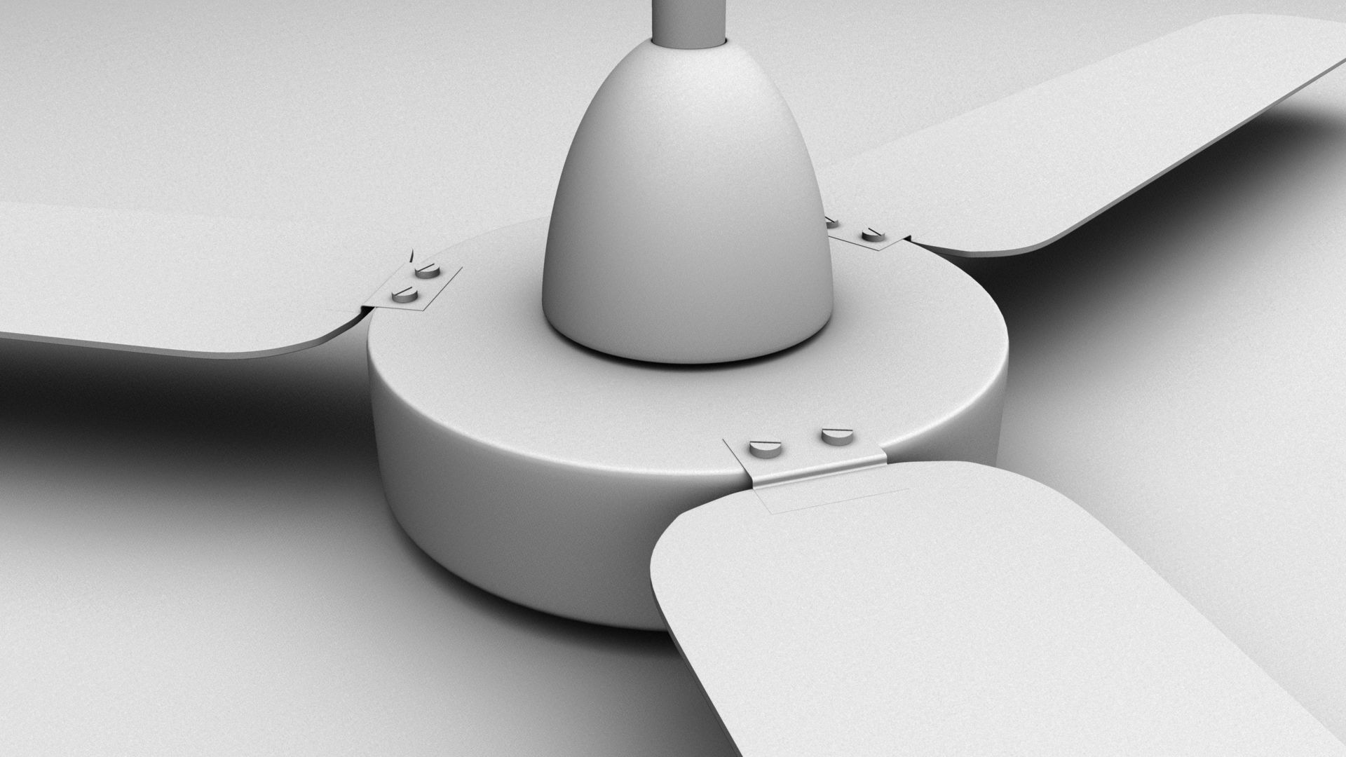 CEILING FAN 3D MODEL Low-poly 3D model_9