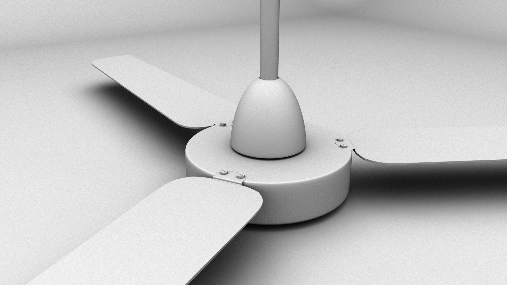CEILING FAN 3D MODEL Low-poly 3D model_8
