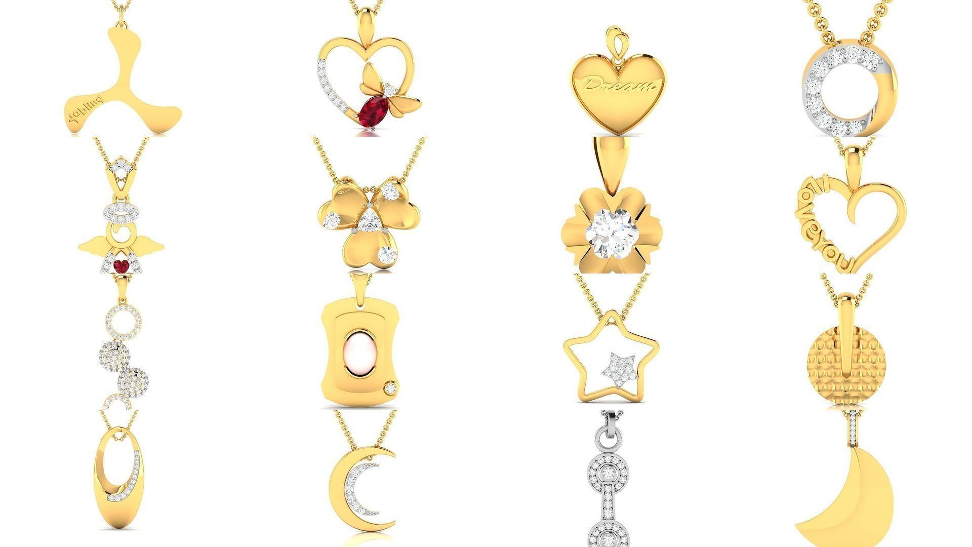 49 kids light wt pendant  3D Model Collection_1