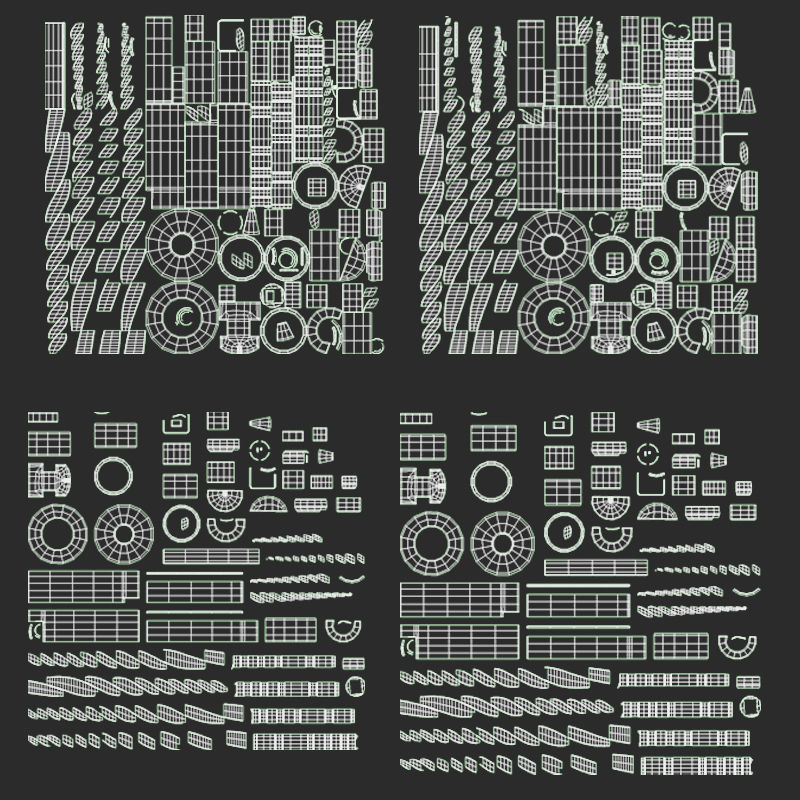 3D ENDODONTIC FILES SET Low-poly 3D model_10