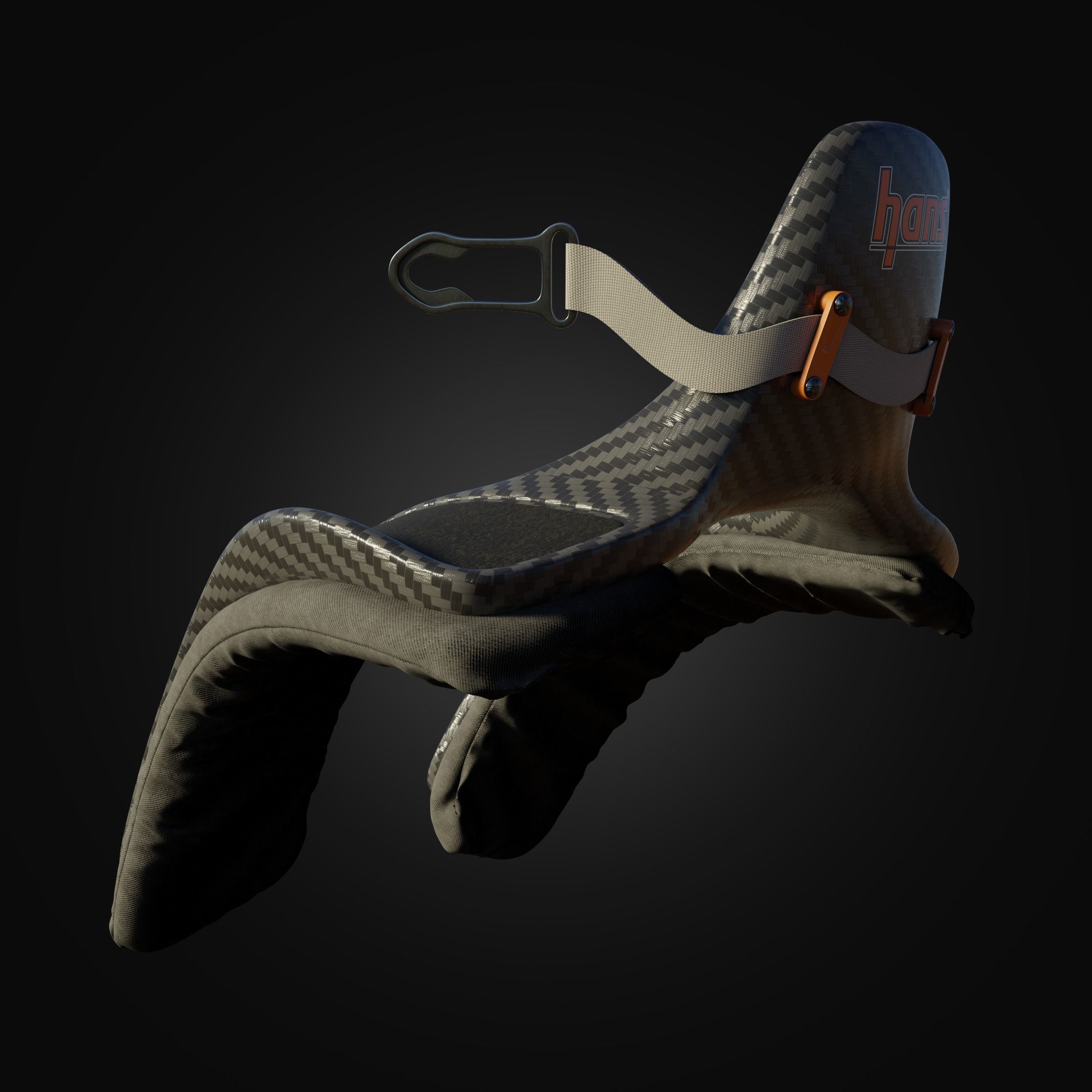 High Quality Race Driver Suit 3D model_8