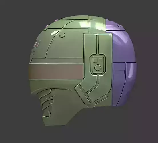 Gavan Space Sheriff helmet 3D print model