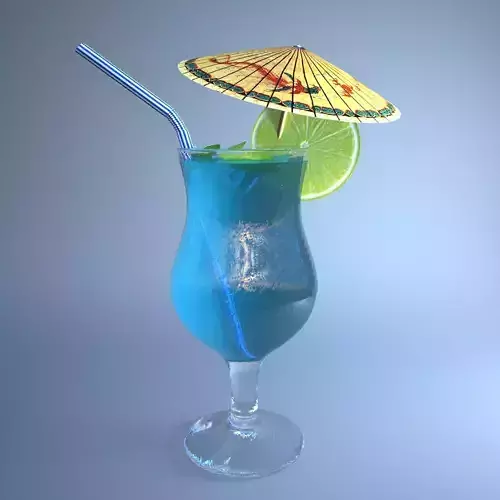 cocktail drink with umbrella
