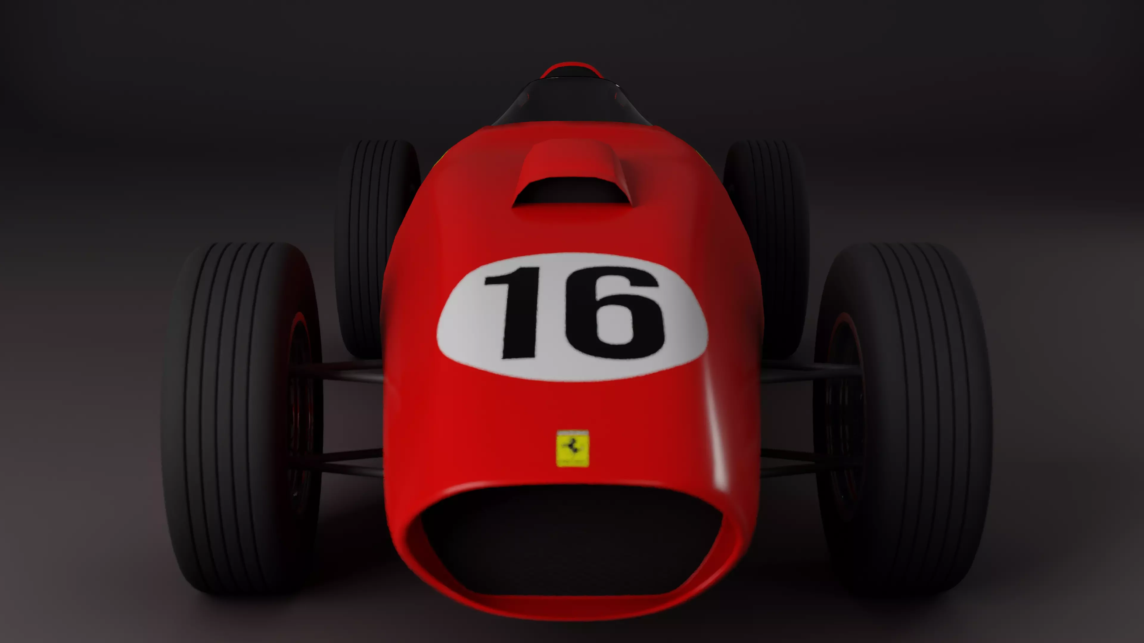 1959 Ferrari 256 F1 Free 3D model