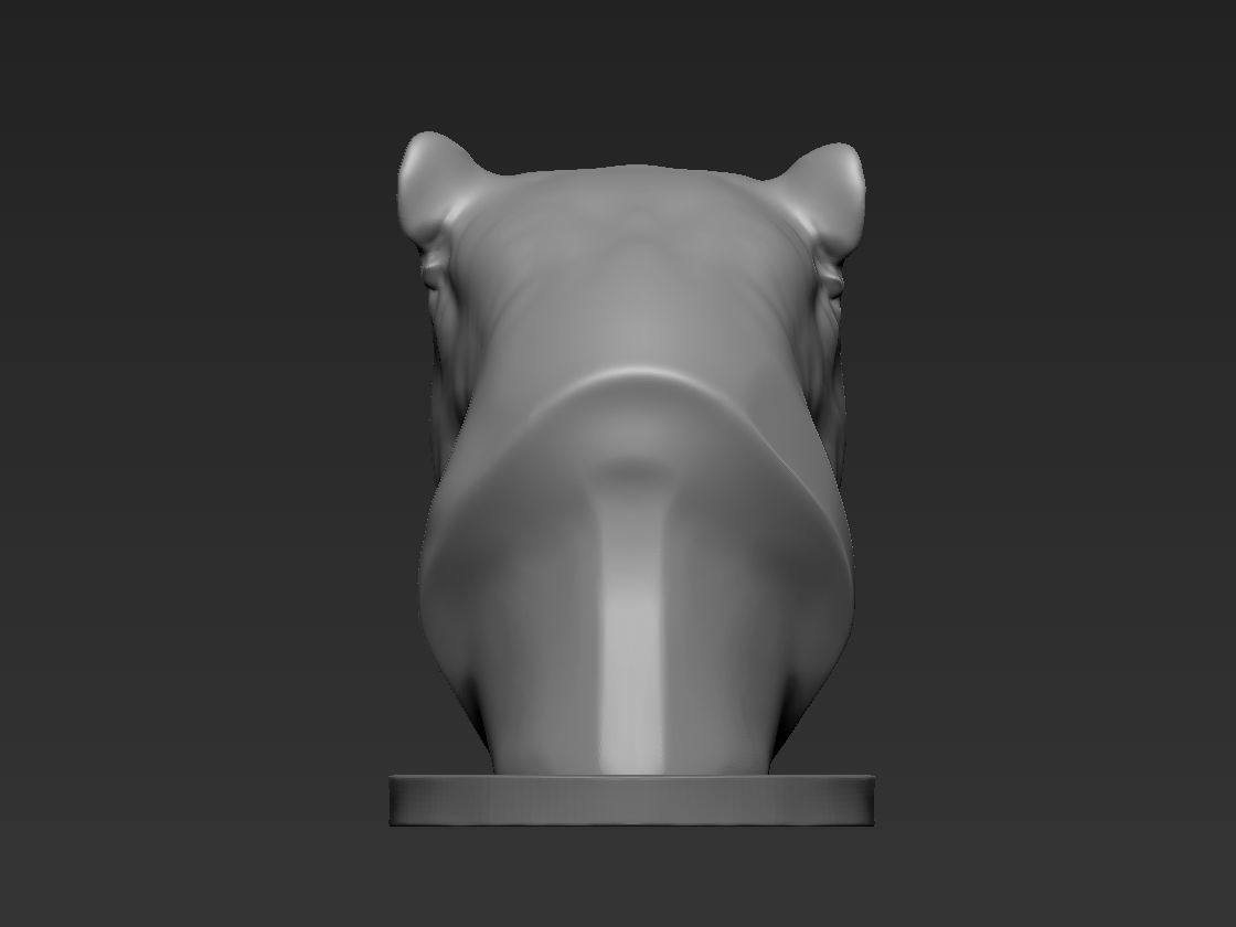 Jaguar Bust 3D print model_7