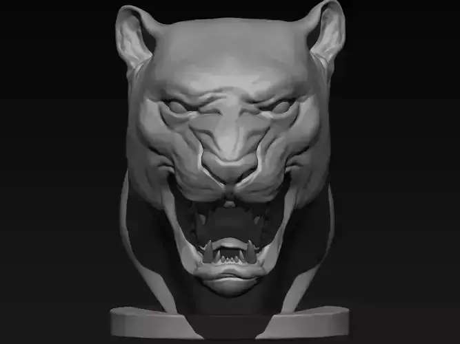 Jaguar Bust