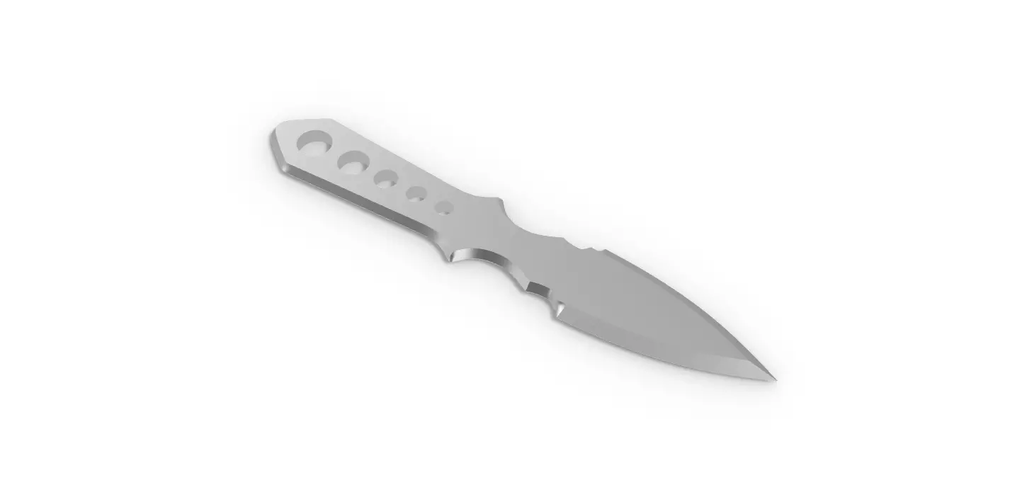 Diego Hargreeves Knife Umbrella Academy Season 2 - STL File 3D print model_0