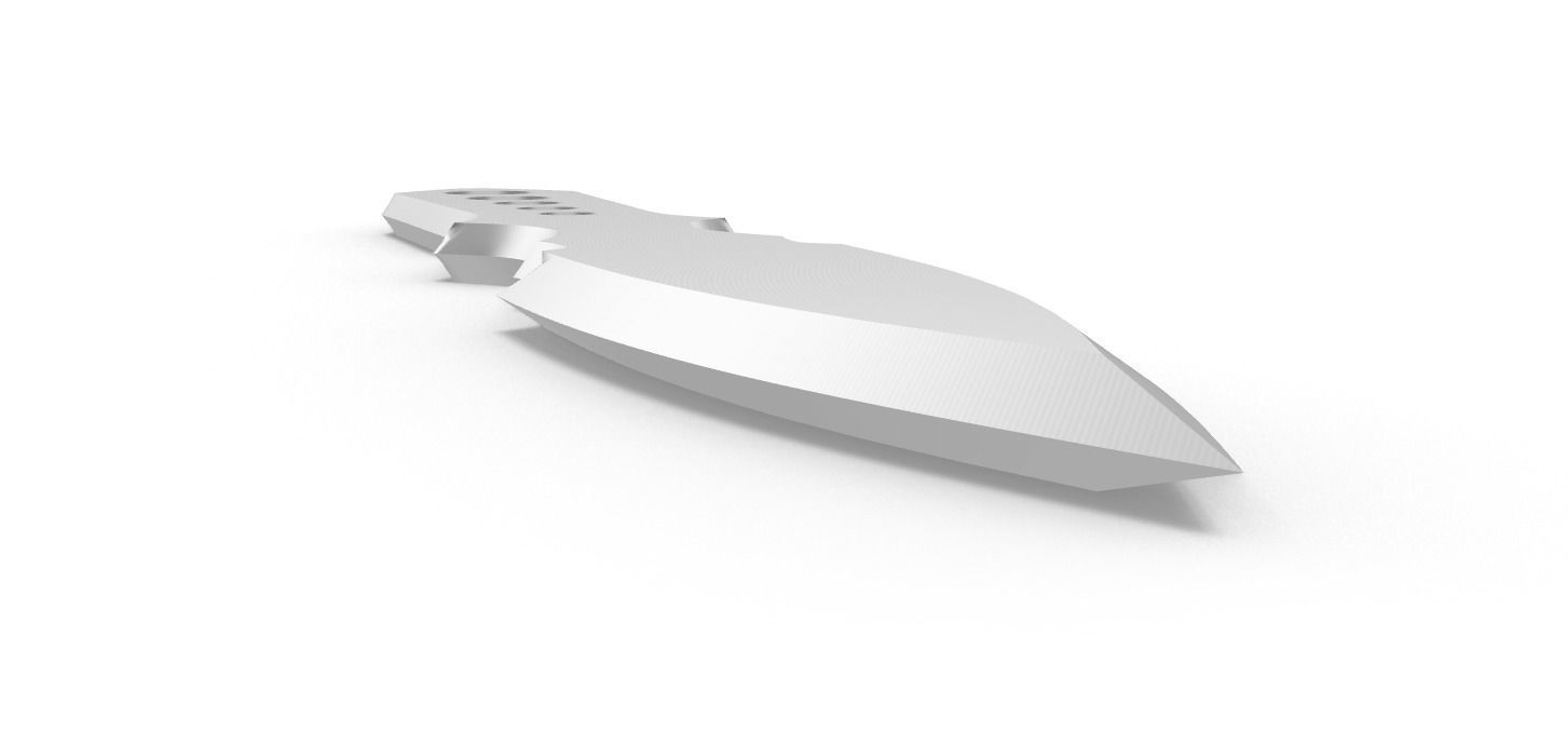 Diego Hargreeves Knife Umbrella Academy Season 2 - STL File 3D print model_2