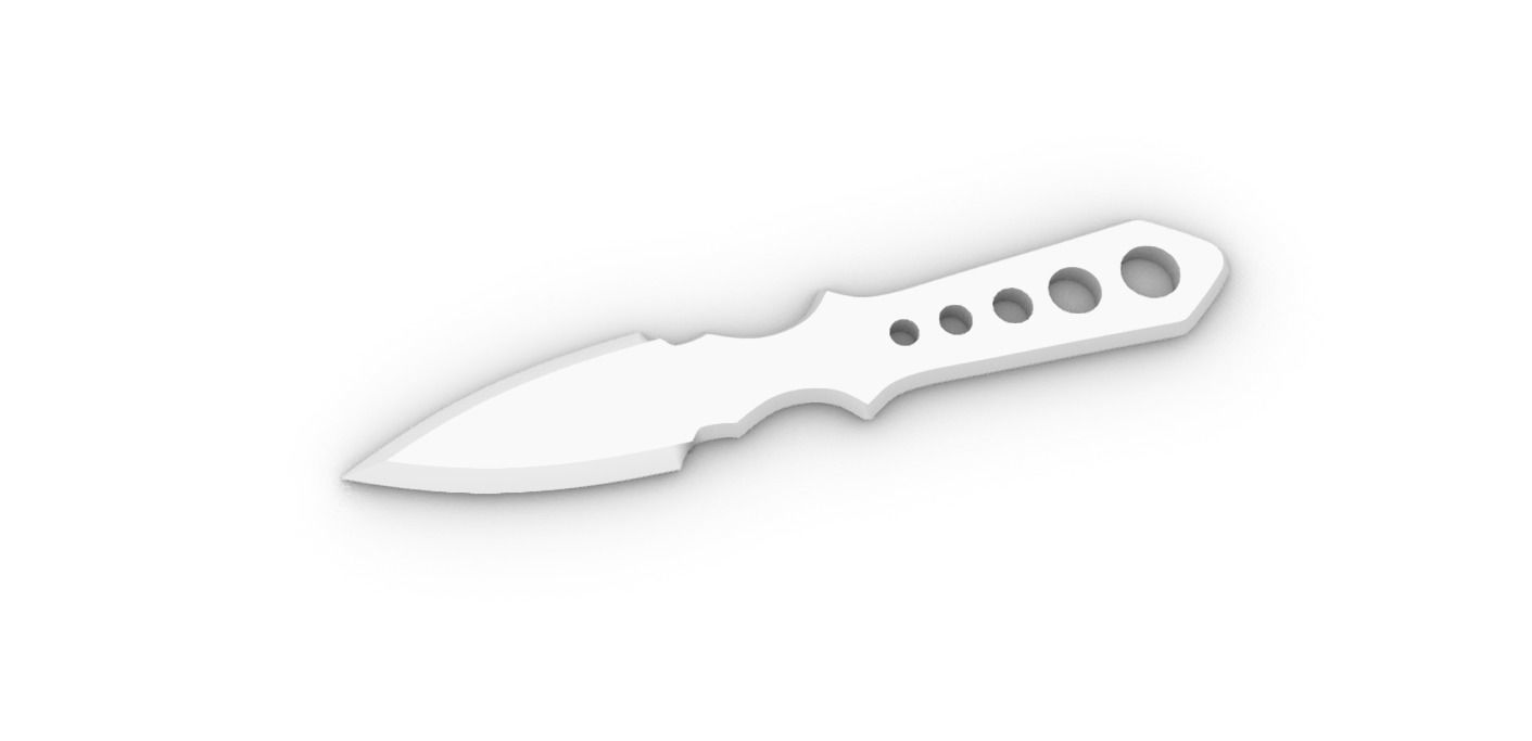 Diego Hargreeves Knife Umbrella Academy Season 2 - STL File 3D print model_4