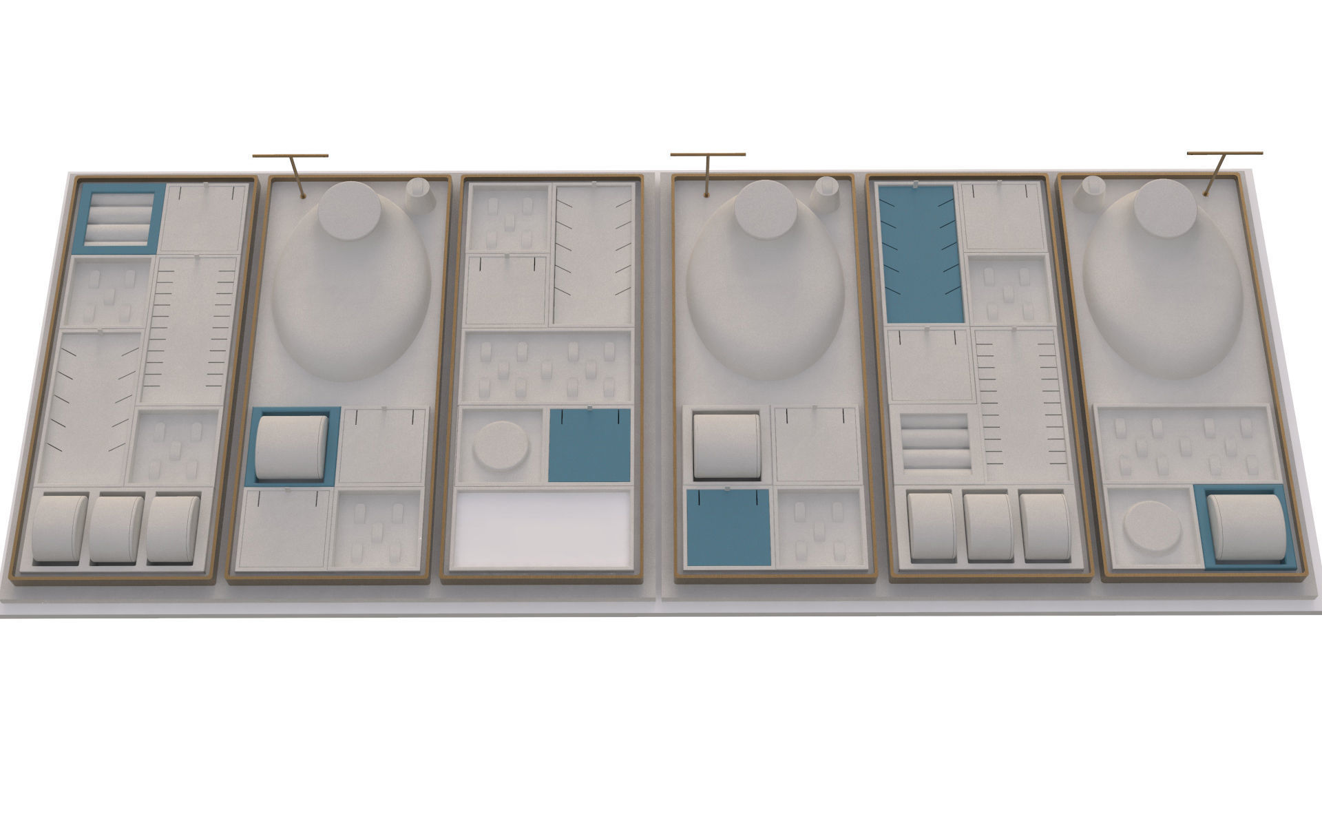 Stand Display Module  3D model_1