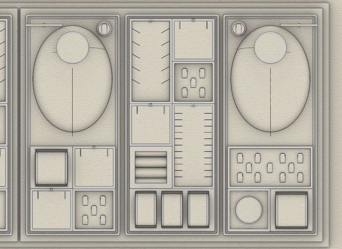 Stand Display Module  3D model_4