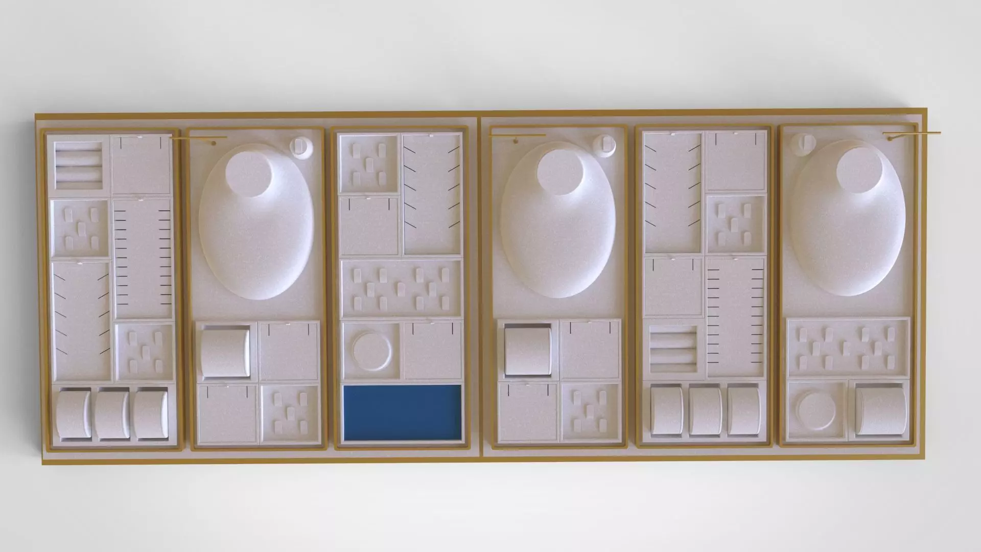 Stand Display Module  3D model_0