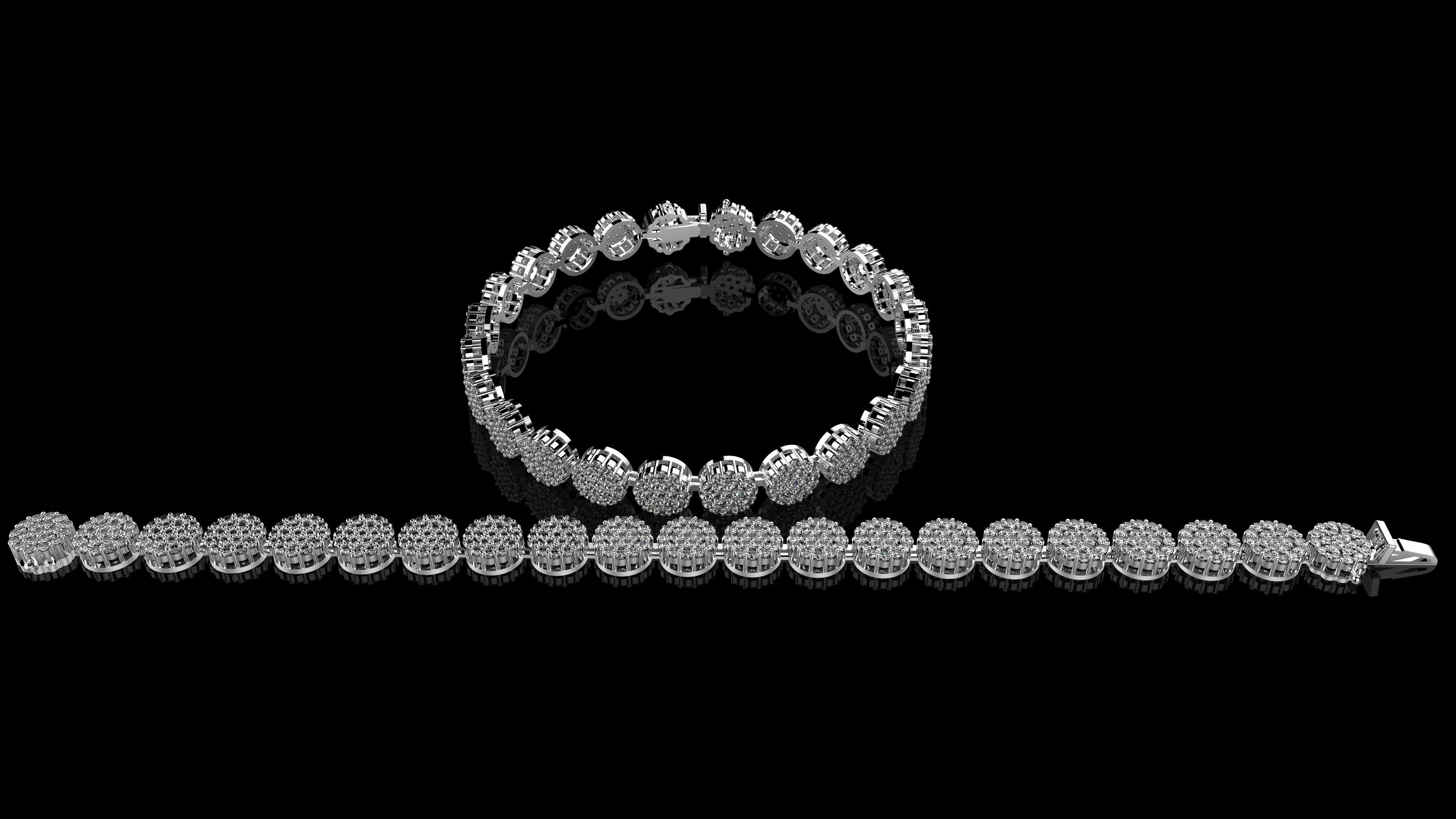 K BRACELETS N5 3D print model_1