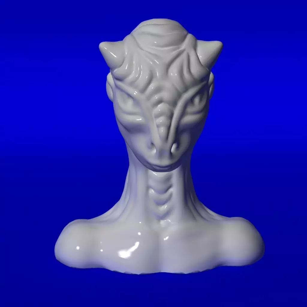 Firma ceramic bust 3D model