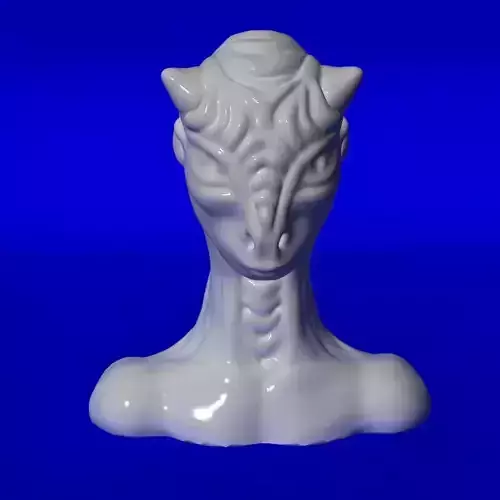 Firma ceramic bust