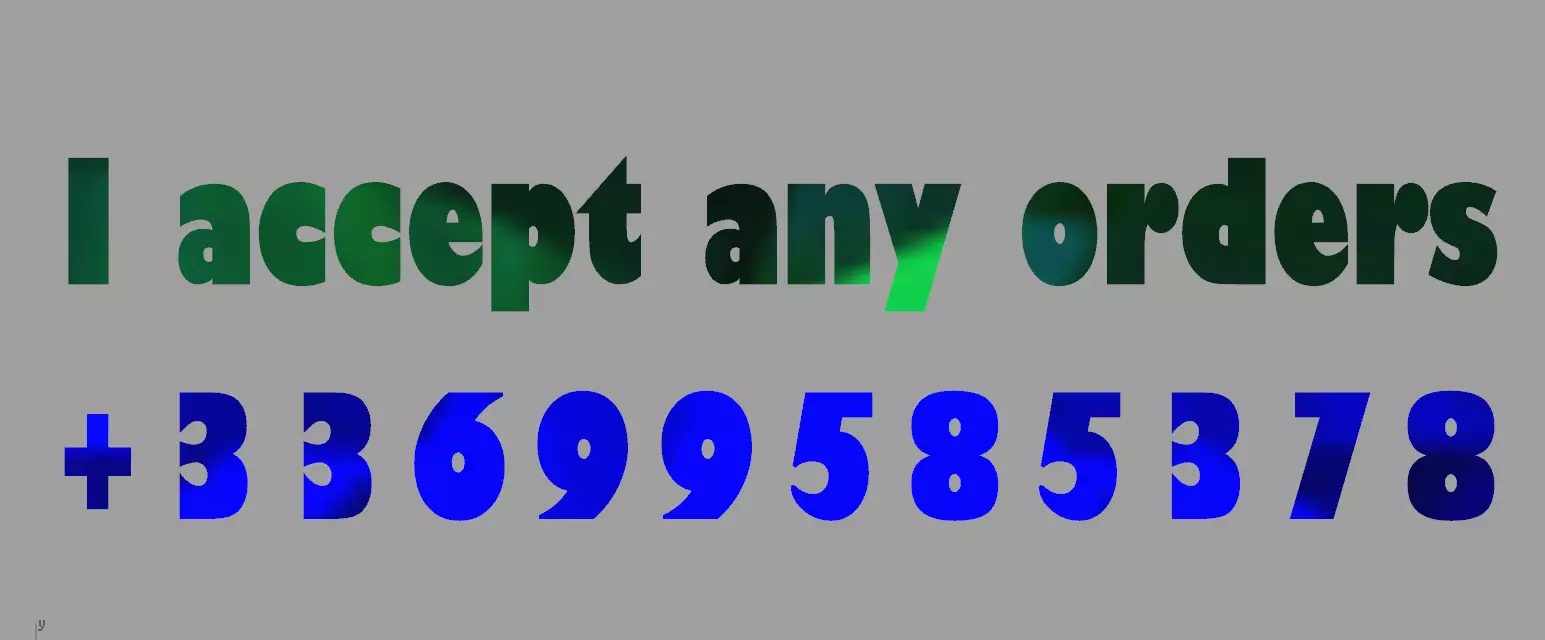 jewel i accept any orders 3D print model_0