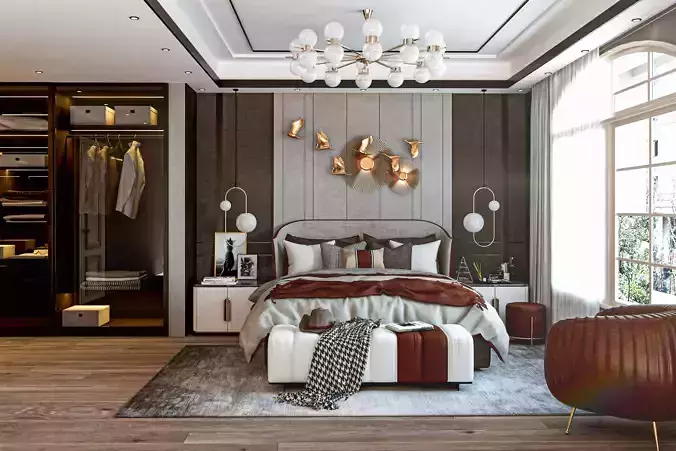 VOID BedRoom 1 3D model