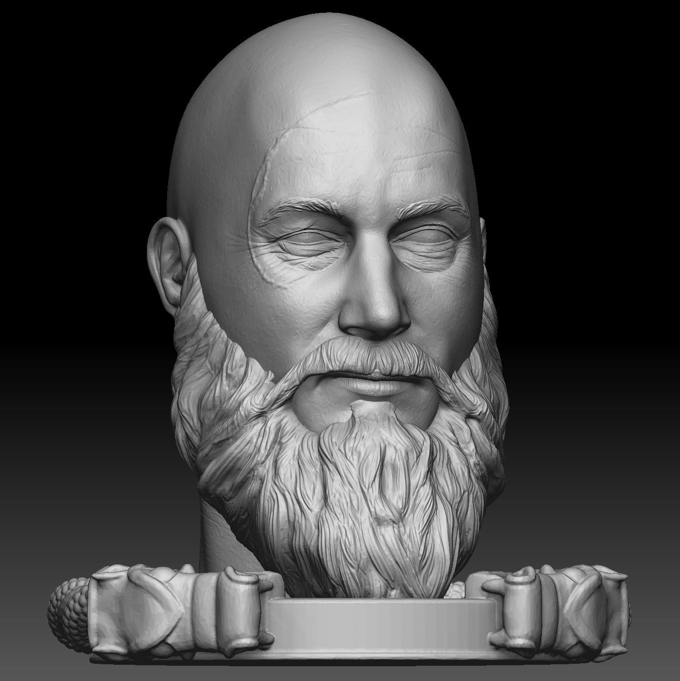 ragnar lothbrok 3D print model_3