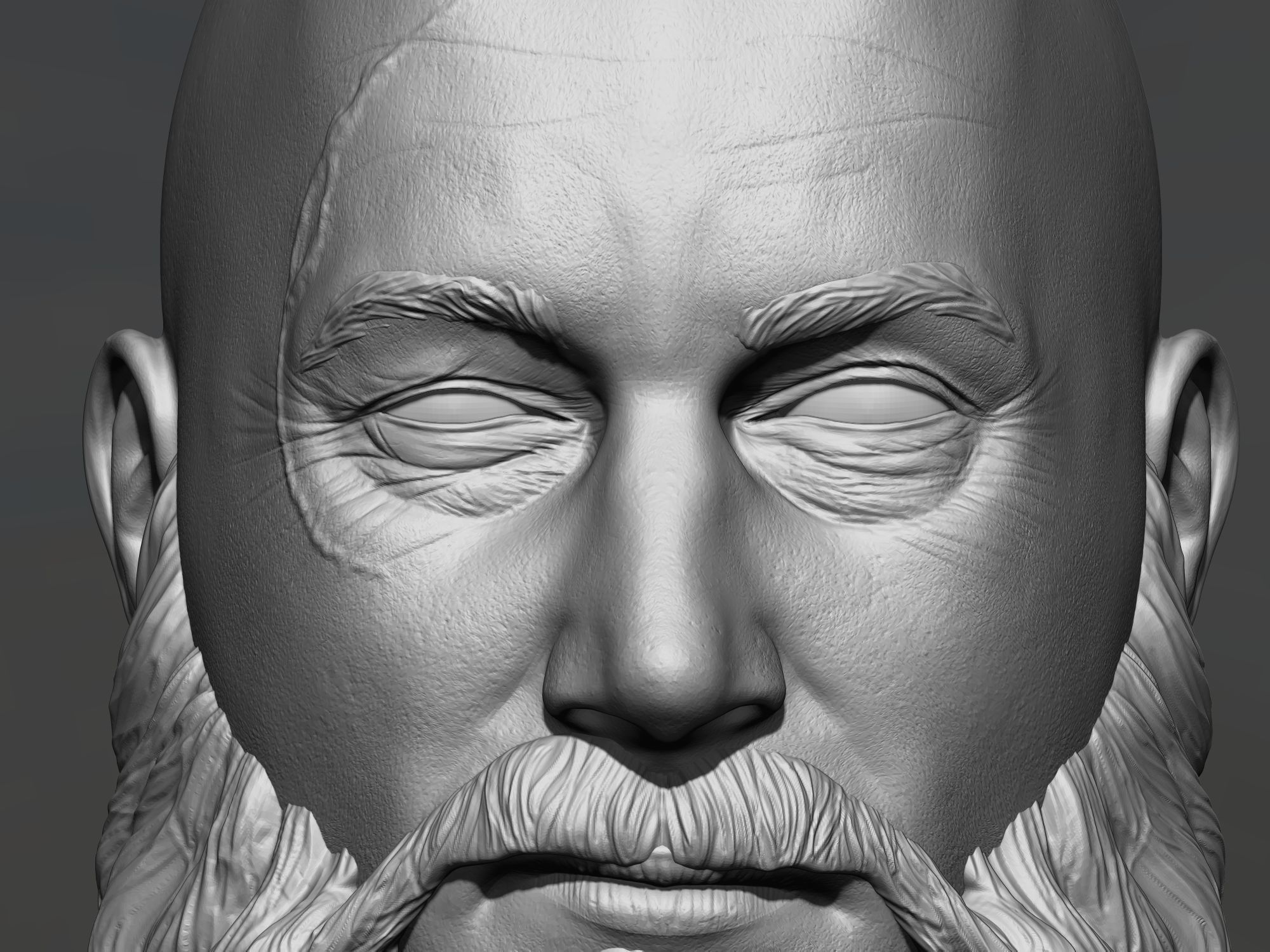 ragnar lothbrok 3D print model_16