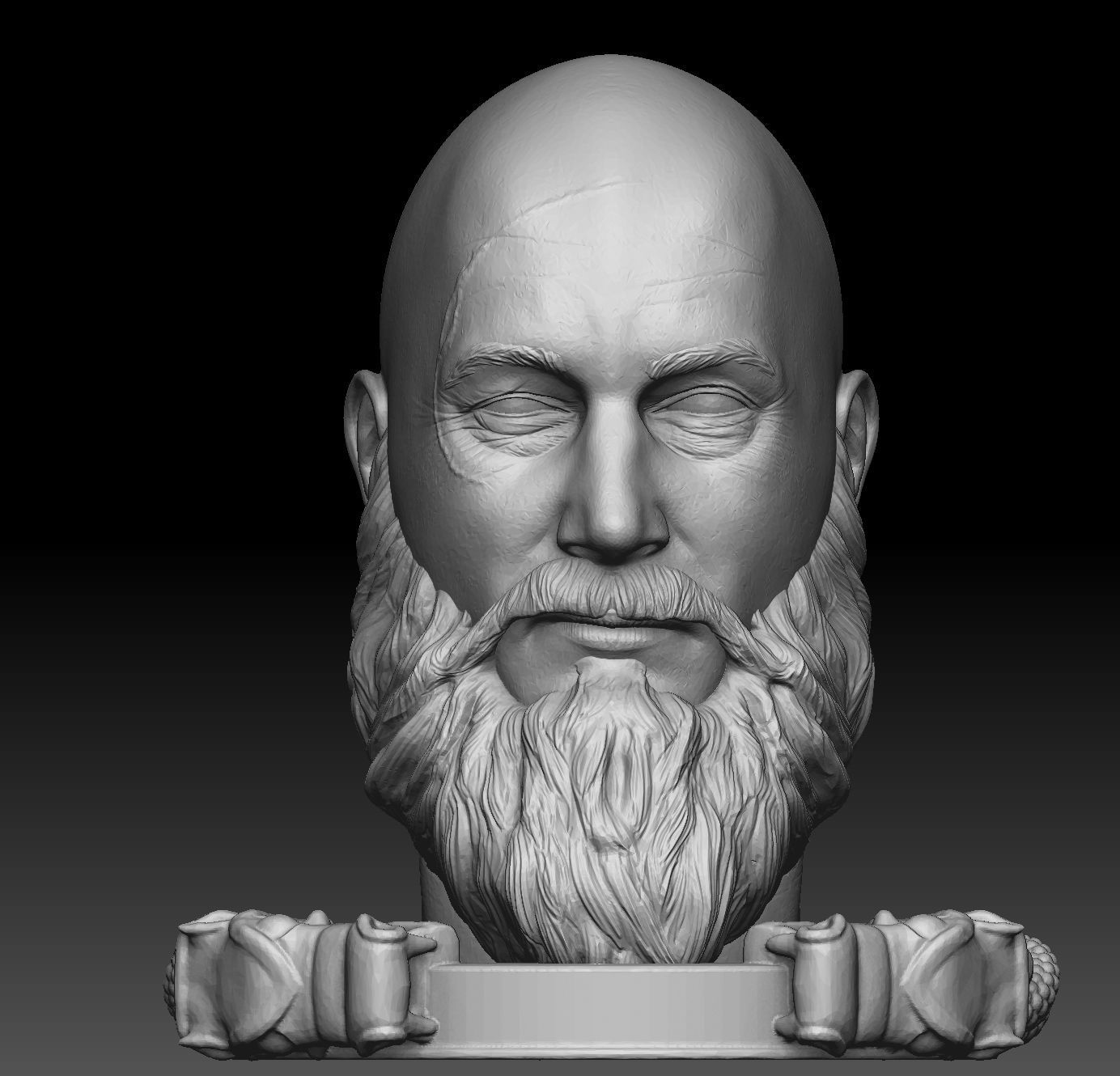 ragnar lothbrok 3D print model_5