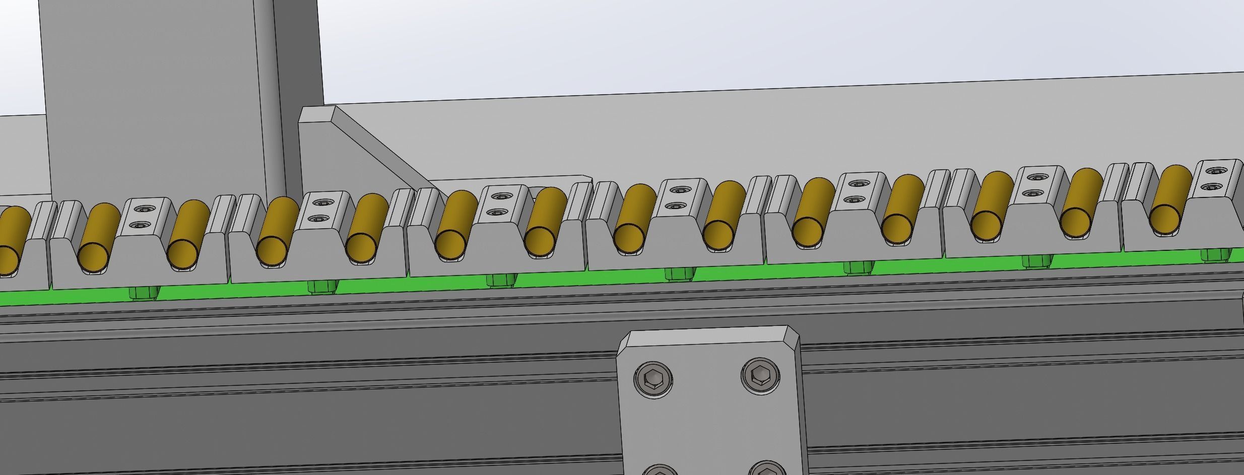 Optical fiber laser marking machines Assembly 3D model_14