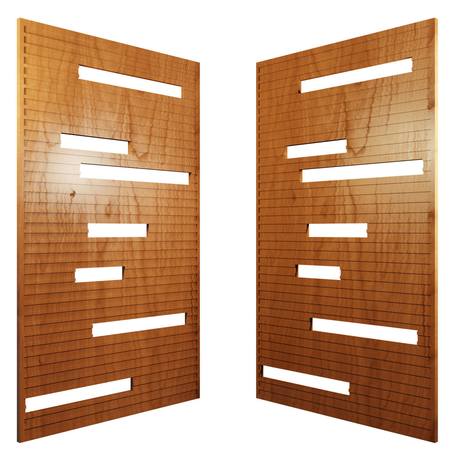 Modern Door collection 3D model_6