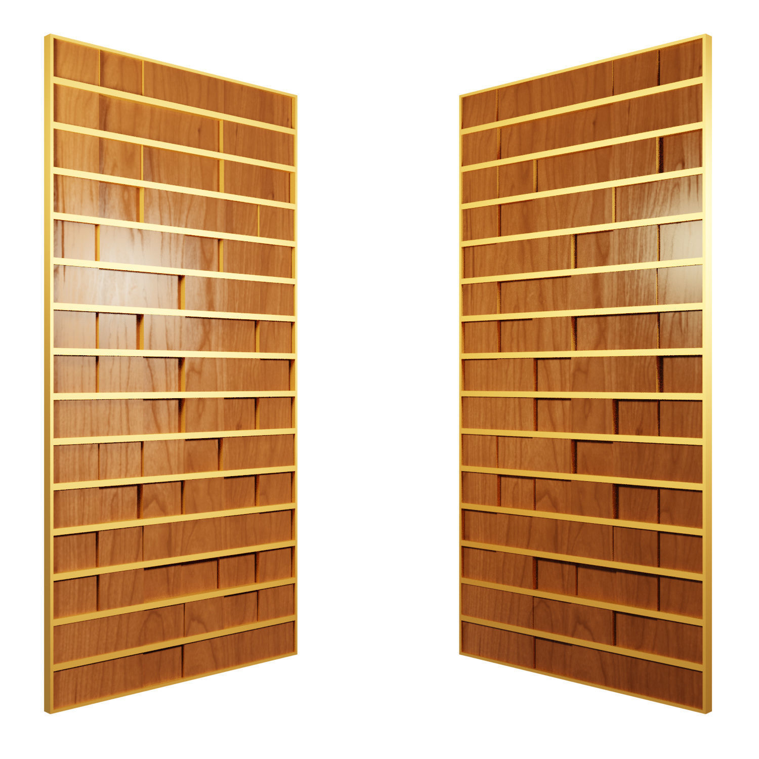 Modern Door collection 3D model_7