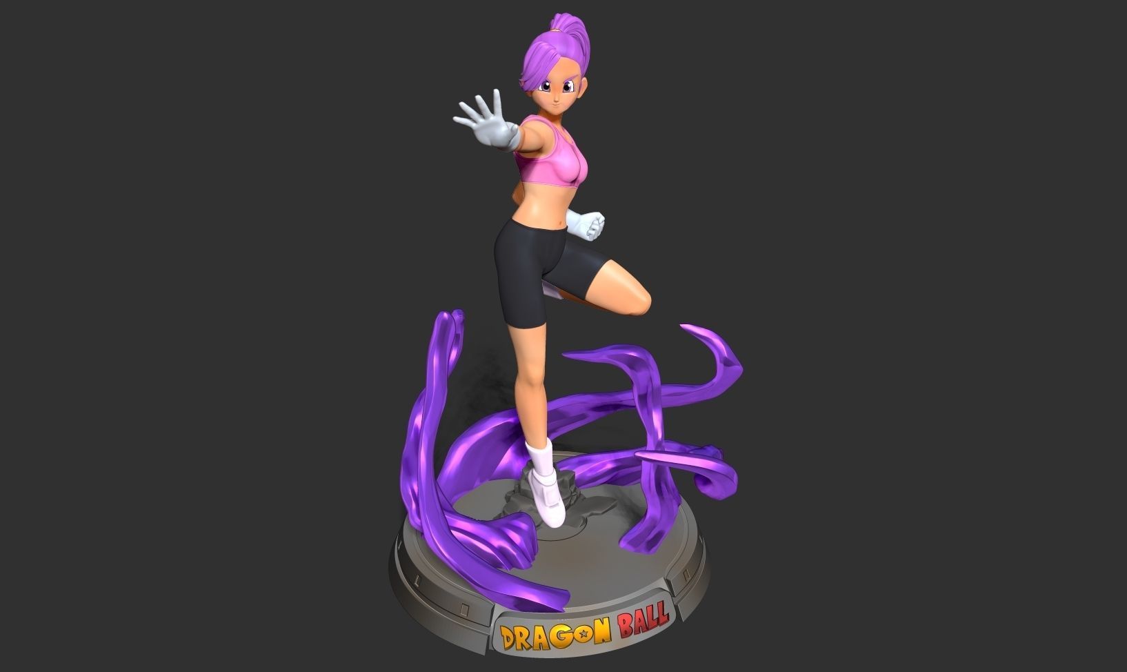 Bulla - Dragon Ball Super Fanart 3D print model_13