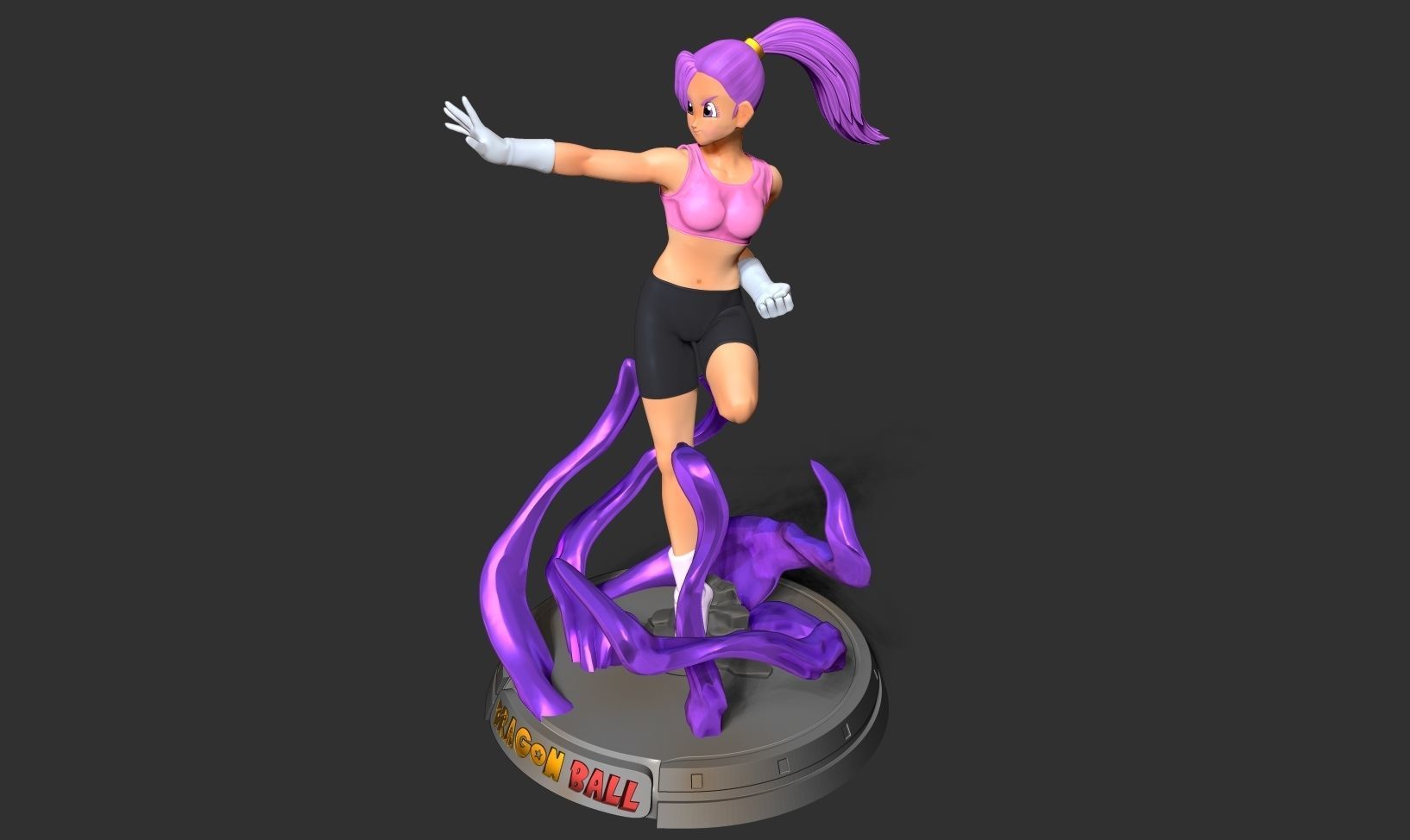 Bulla - Dragon Ball Super Fanart 3D print model_15