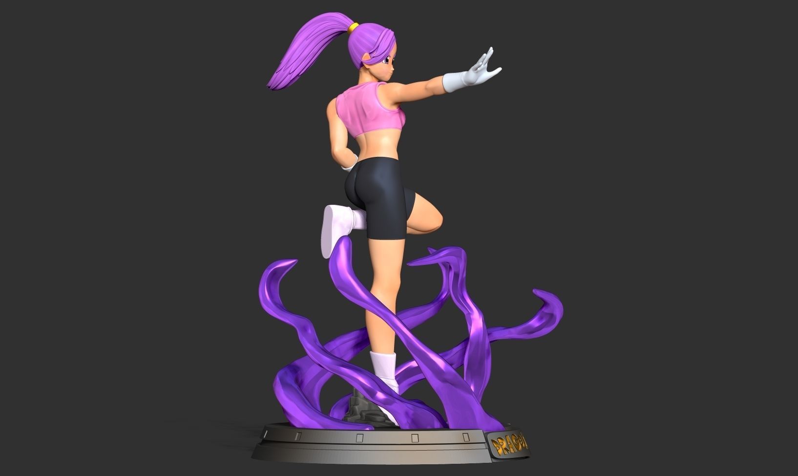 Bulla - Dragon Ball Super Fanart 3D print model_11