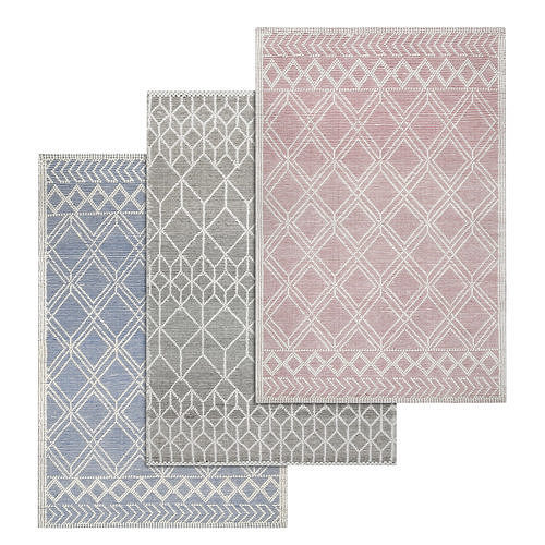 Rug Set 1295 3D model