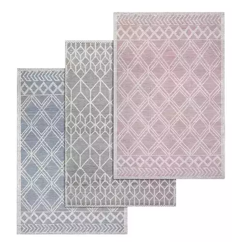 Rug Set 1295 3D model