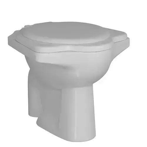 anglo p pan toilet 3D model Modeled in 3ds max 