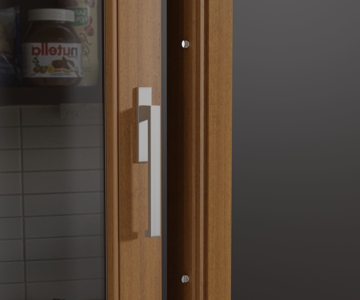 Lift-sliding door 3D model_2