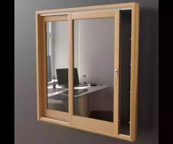 Lift-sliding door 3D model
