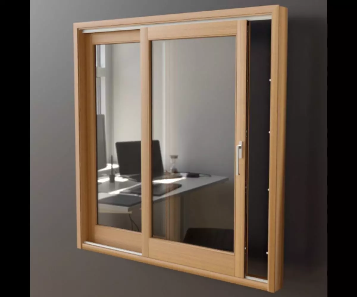 Lift-sliding door 3D model_0