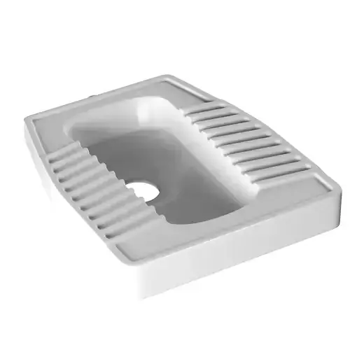 EASTERN PAN toilet 3D model Modeled in 3ds max 