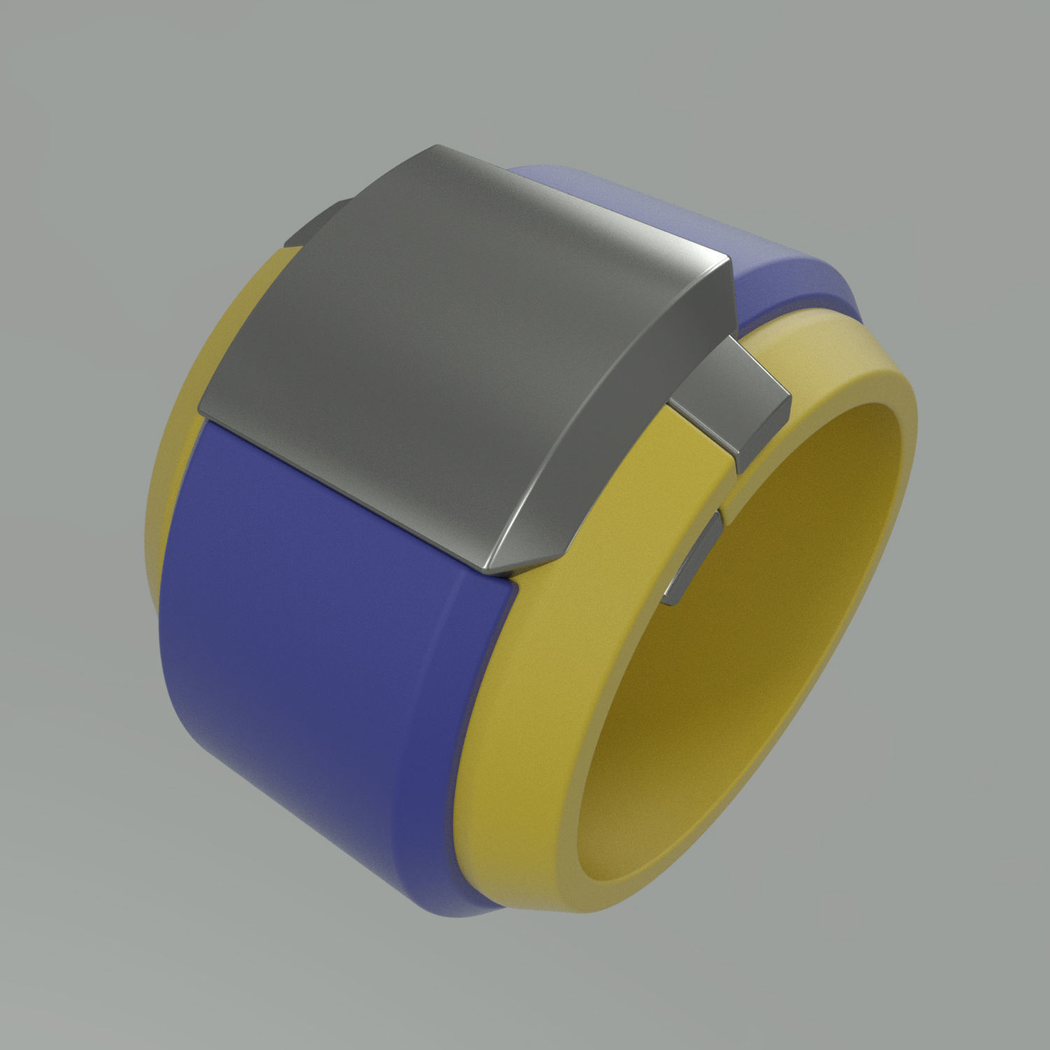 Valorant Killjoy hacker bracelet prop cosplay 3D print model_3