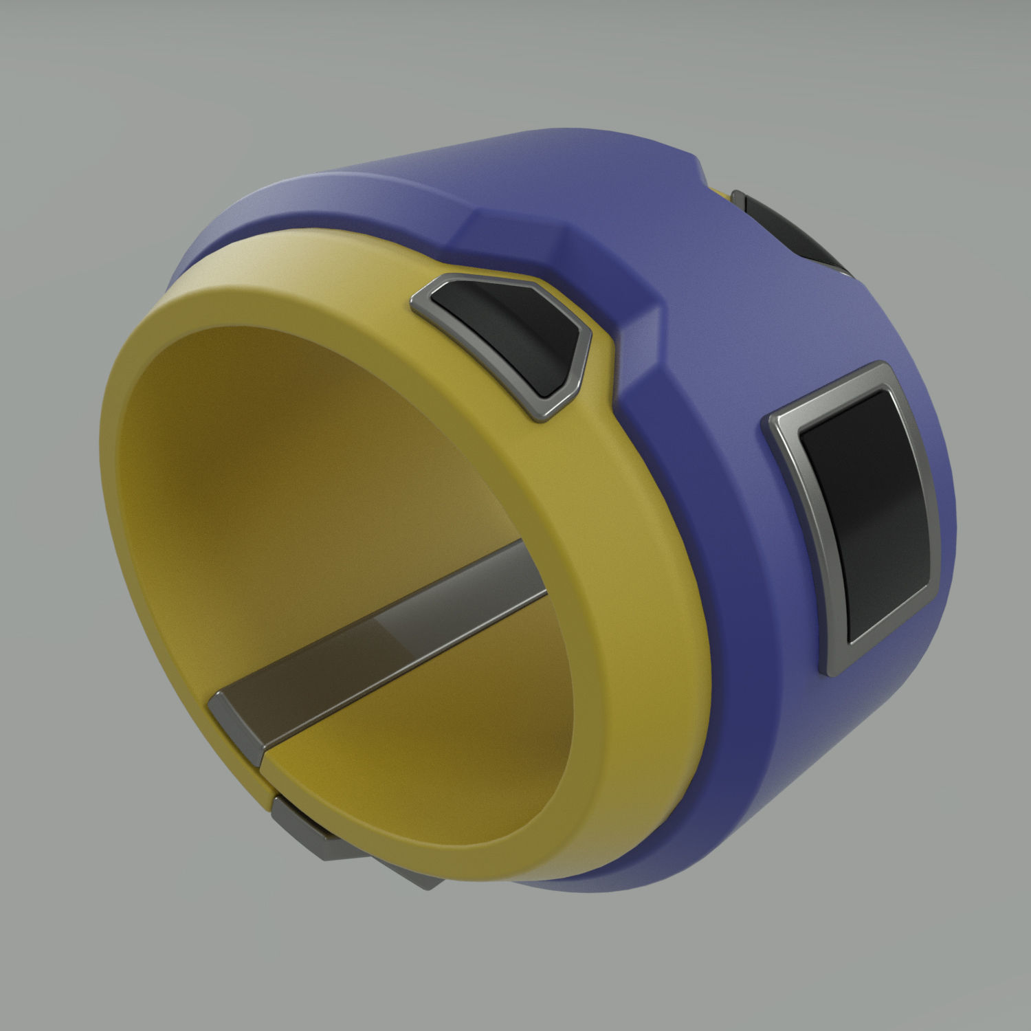 Valorant Killjoy hacker bracelet prop cosplay 3D print model_0