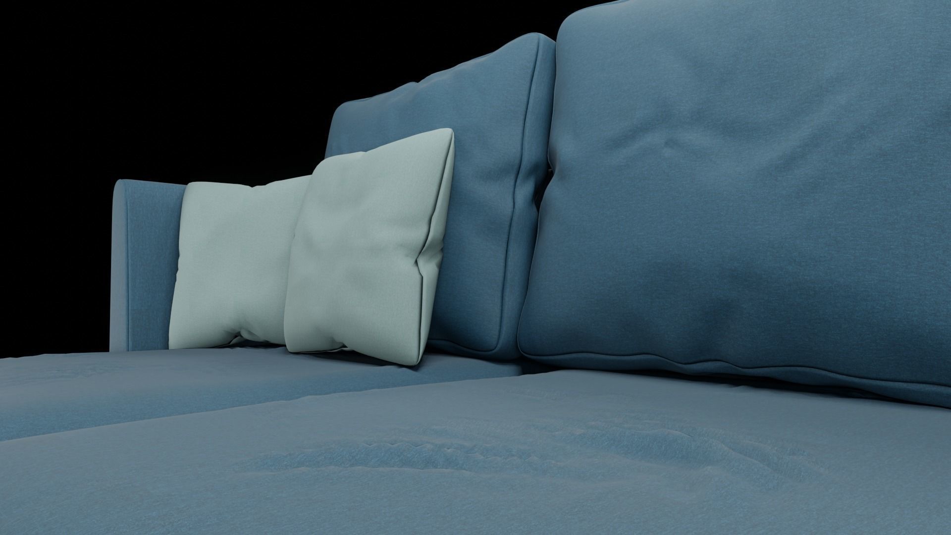 Christoph Armchair Low-poly 3D model_7