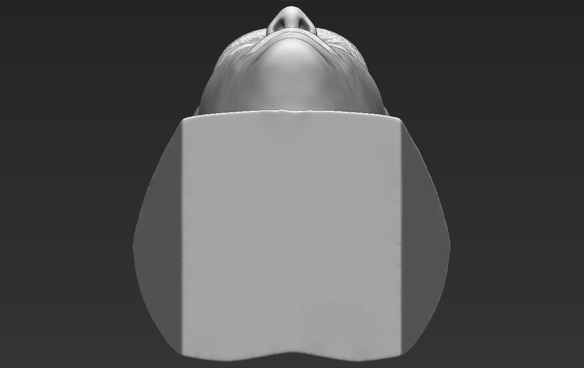 Neo Keanu Reeves from Matrix bust 3D printing ready stl obj  3D print model_18